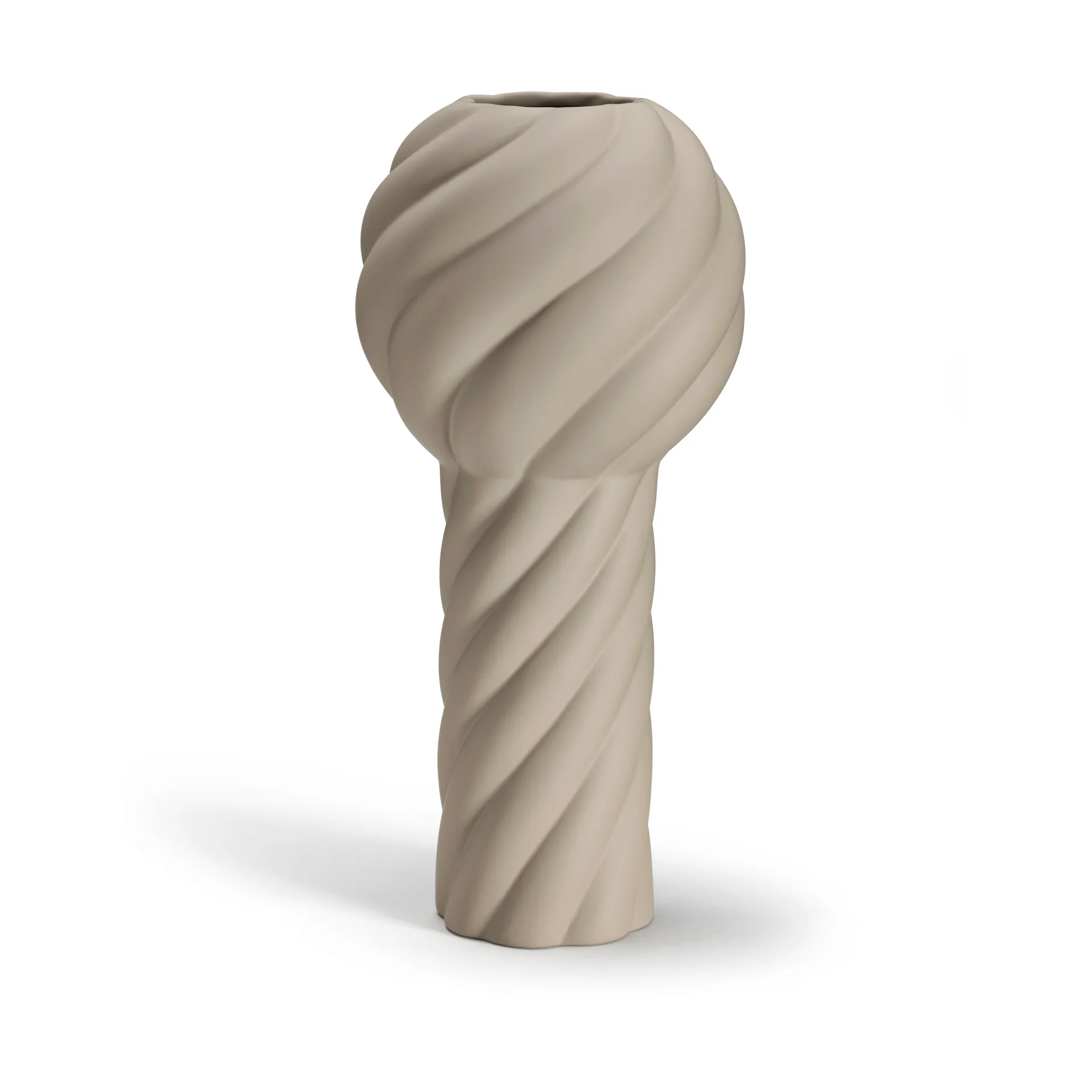 Twist pillar βάζο 34 cm, Sand Cooee Design