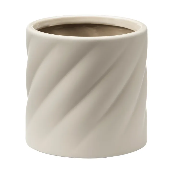 Twist γλάστρα - Sand, small Ø12 εκ. - Cooee Design