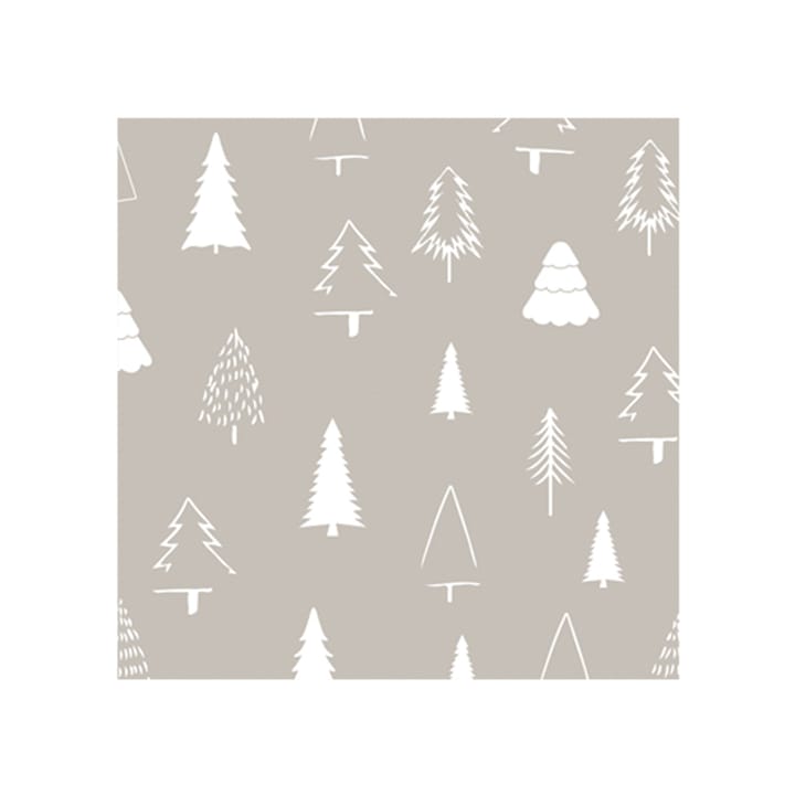 Χαρτοπετσέτα Woods 33x33 εκ. 20 τεμάχια - Sand-white - Cooee Design
