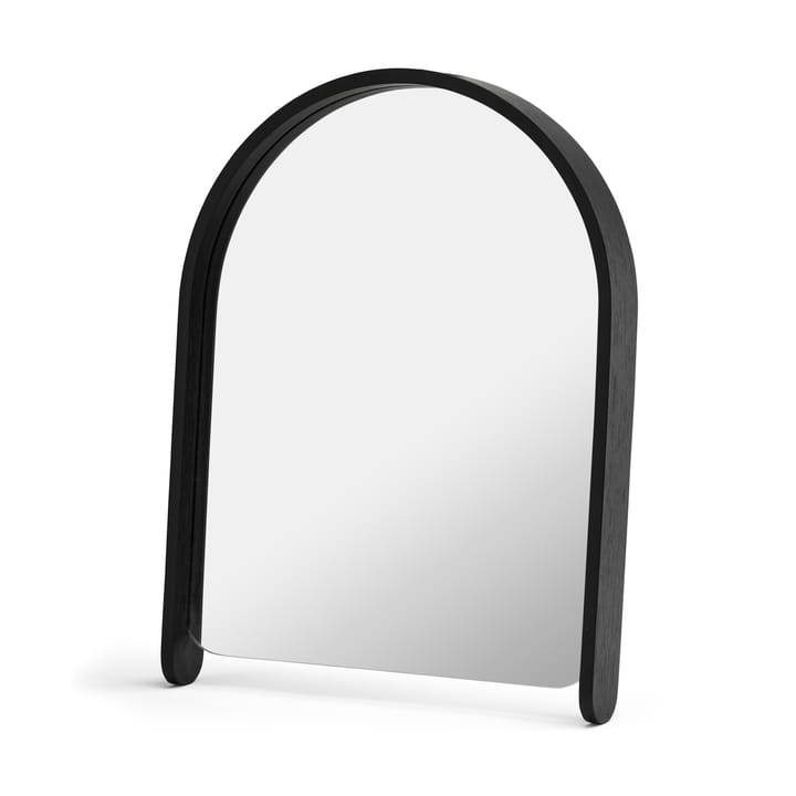 Woody καθρέφτης 32x41 cm - Μαύρη βερνικωμένη δρυς - Cooee Design