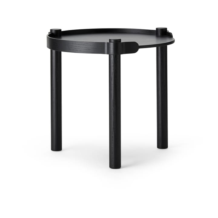Woody τραπέζι Ø45 εκατοστά - Black stained oak - Cooee Design