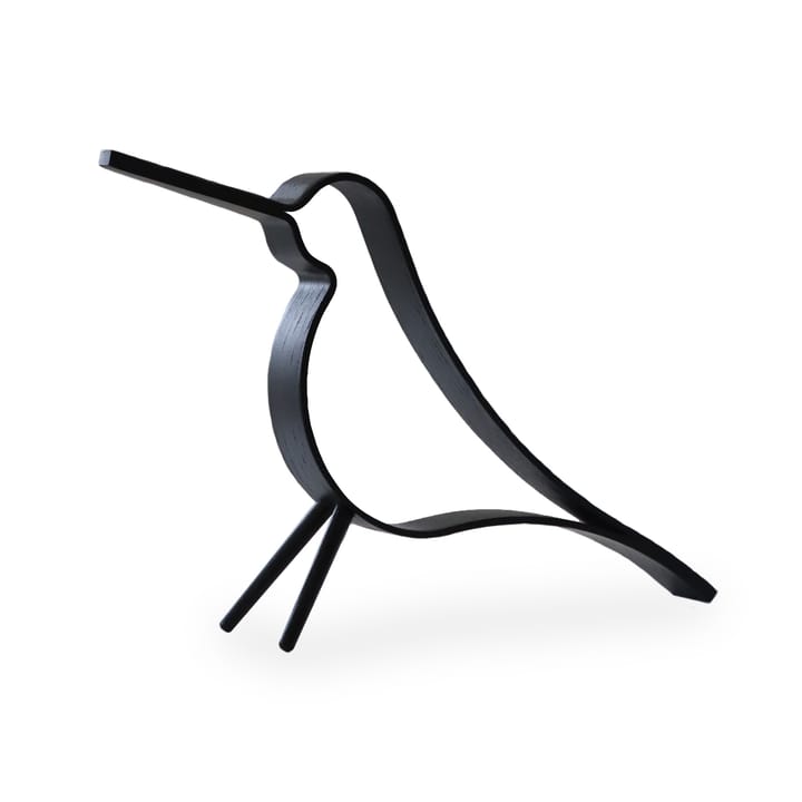 Woody Bird μεγάλο - Δρυς βαμμένη μαύρη - Cooee Design