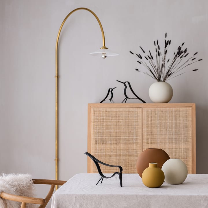 Woody Bird μεγάλο, Δρυς βαμμένη μαύρη Cooee Design