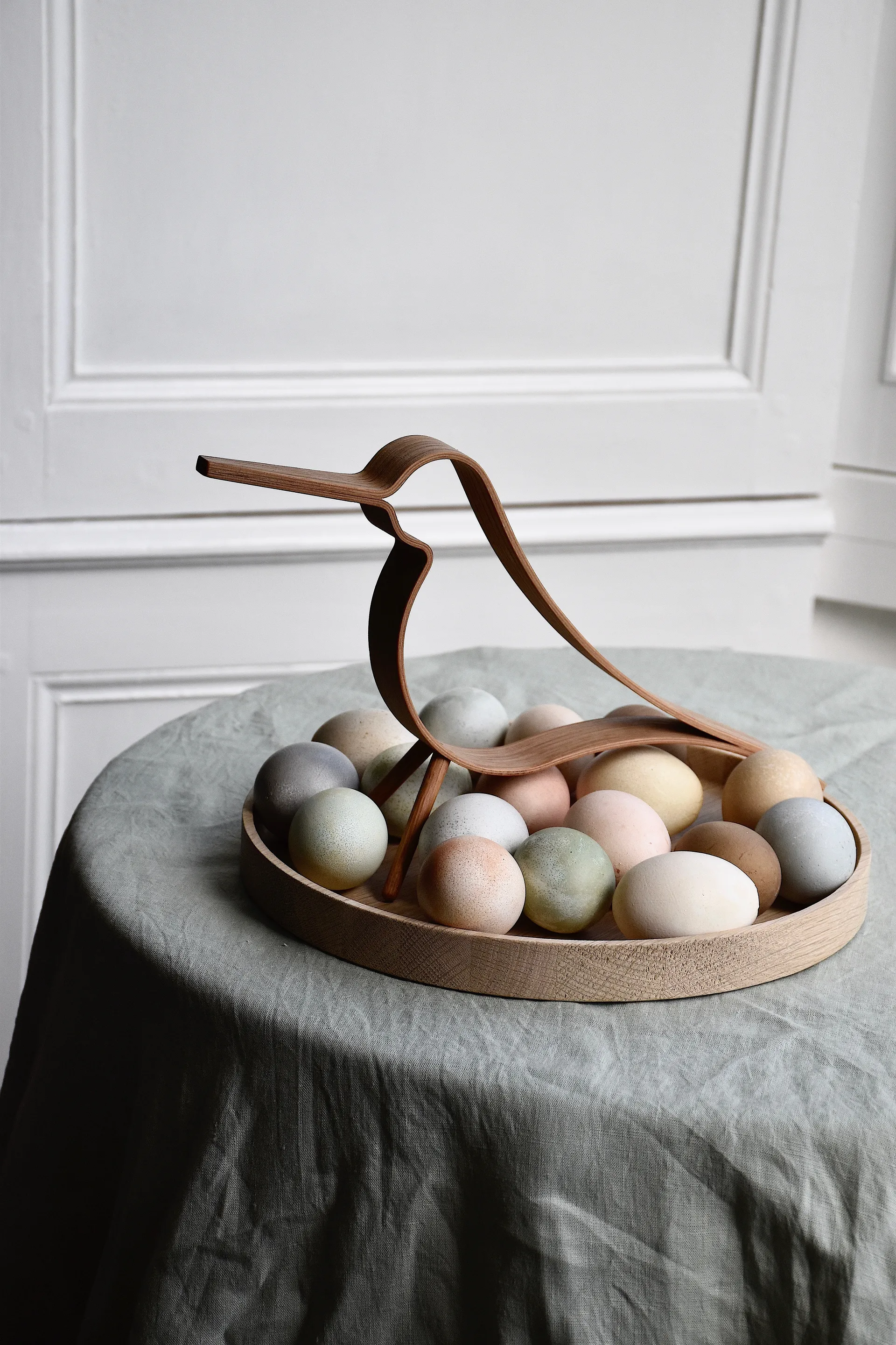 Woody Bird μεγάλο, δρυς Cooee Design