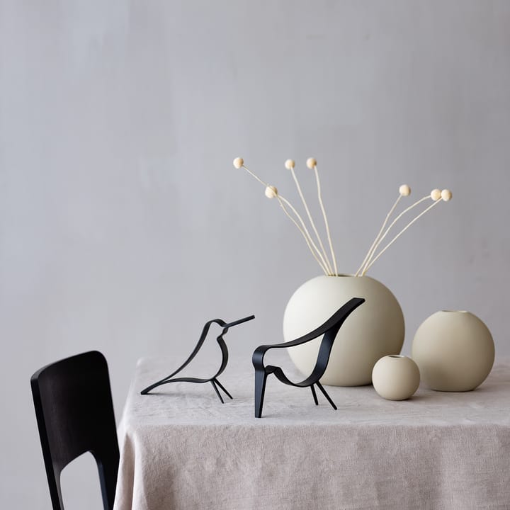 Woody Bird μεσαίο, Δρυς βαμμένη μαύρη Cooee Design
