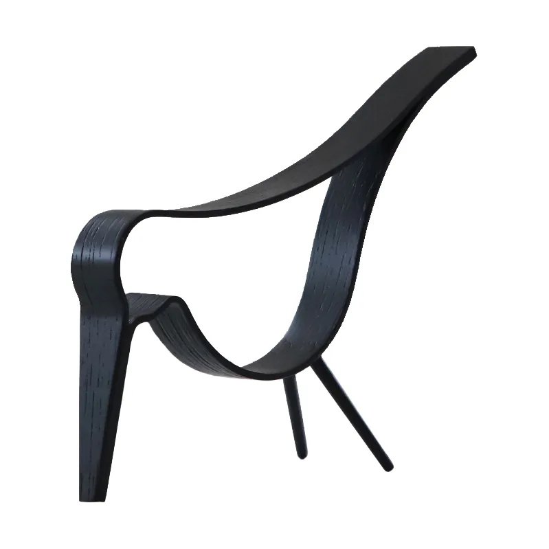 Woody Bird μεσαίο, Δρυς βαμμένη μαύρη Cooee Design