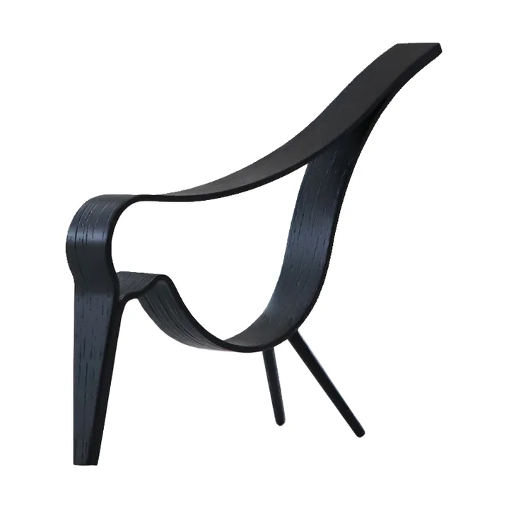 Woody Bird μεσαίο - Δρυς βαμμένη μαύρη - Cooee Design