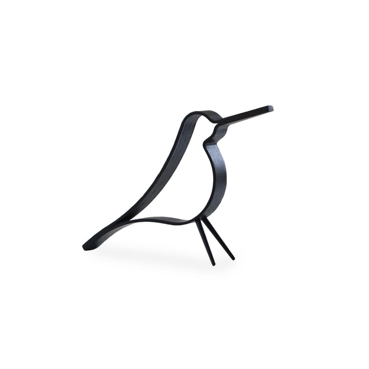 Woody Bird μικρό - Δρυς βαμμένη μαύρη - Cooee Design