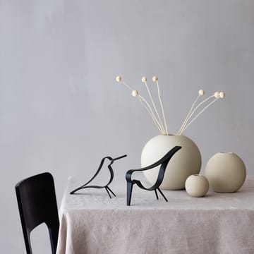 Woody Bird μικρό - Δρυς βαμμένη μαύρη - Cooee Design