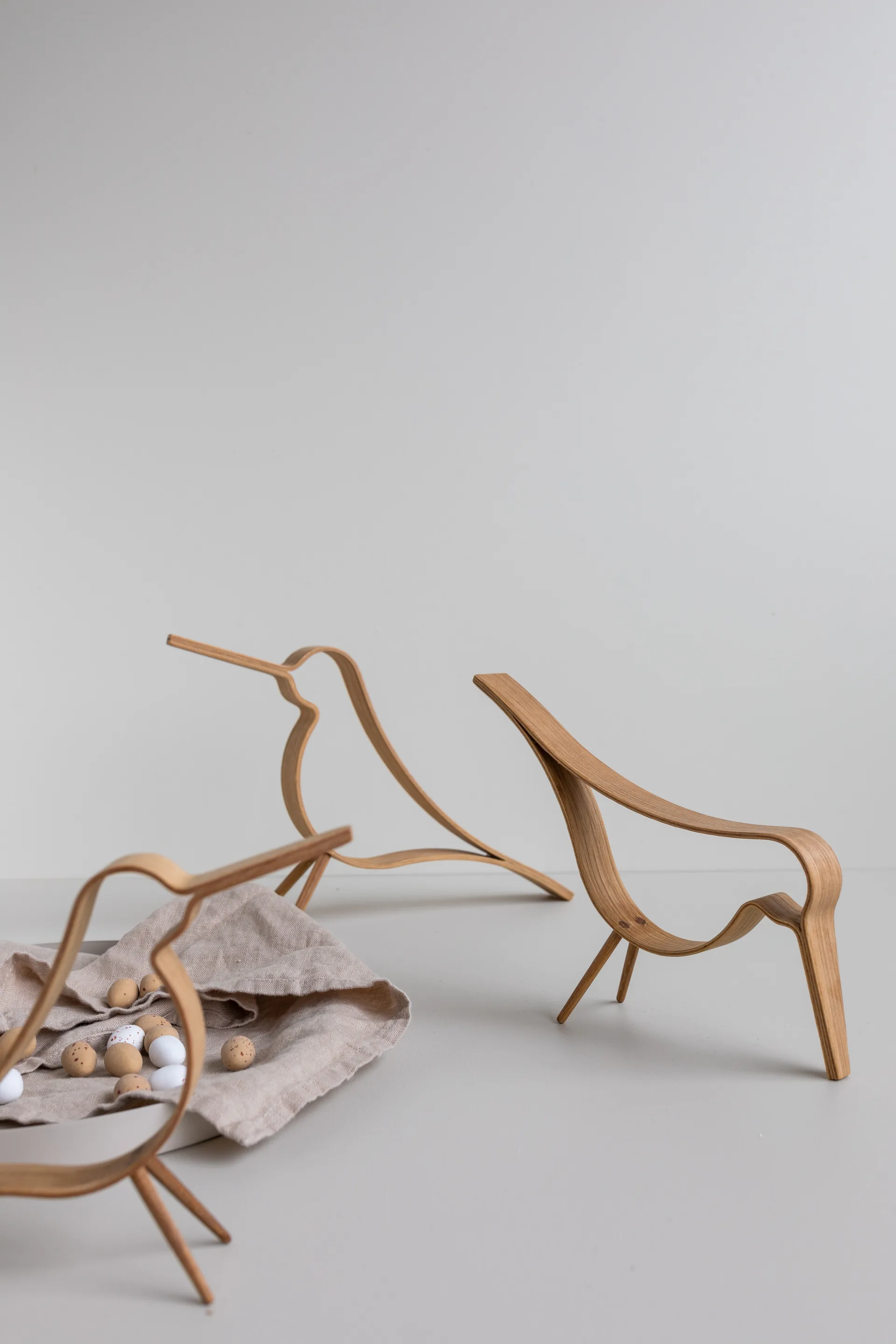 Woody Bird μικρό, δρυς Cooee Design