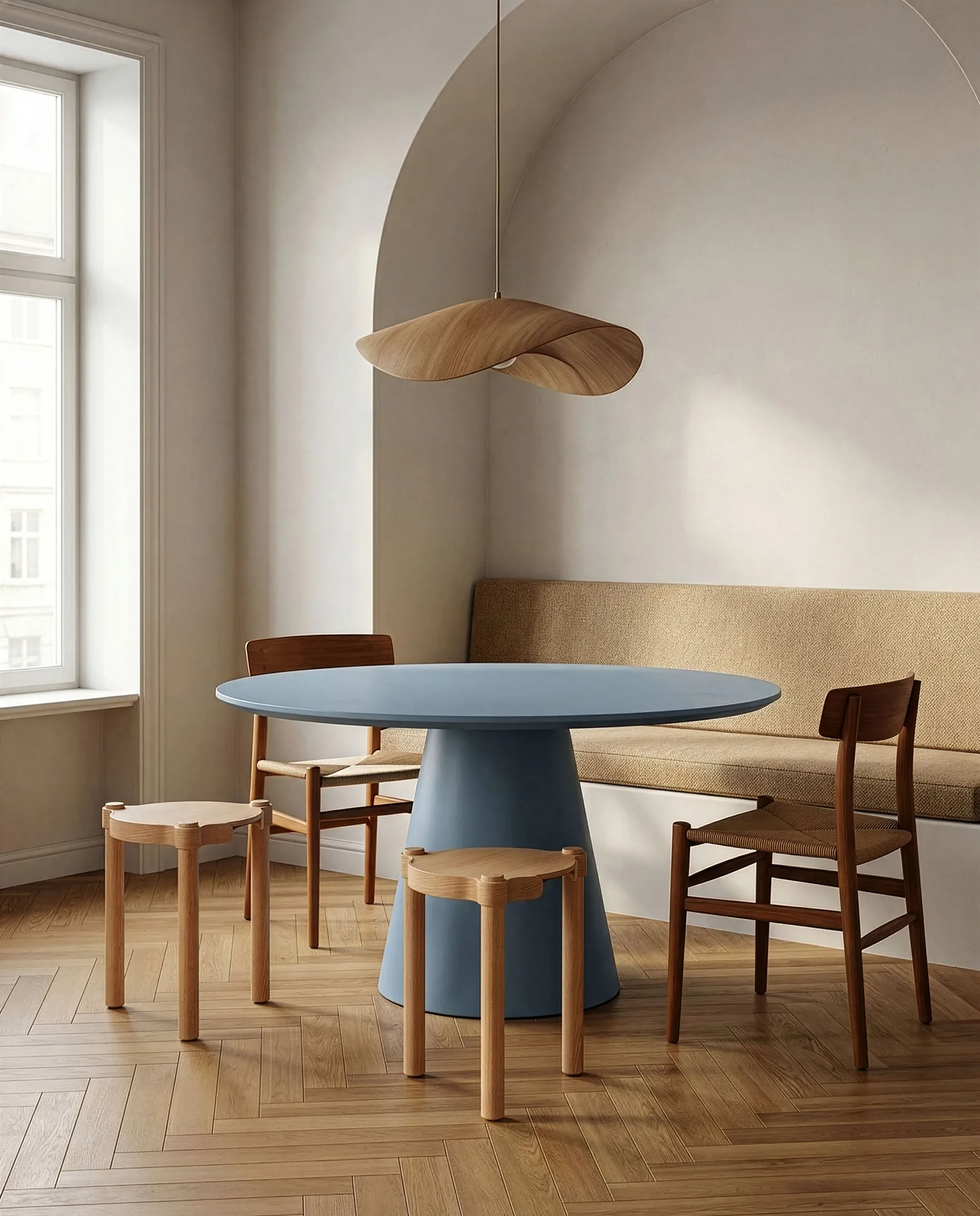 Woody σκαμπό, Βελανιδιά Cooee Design