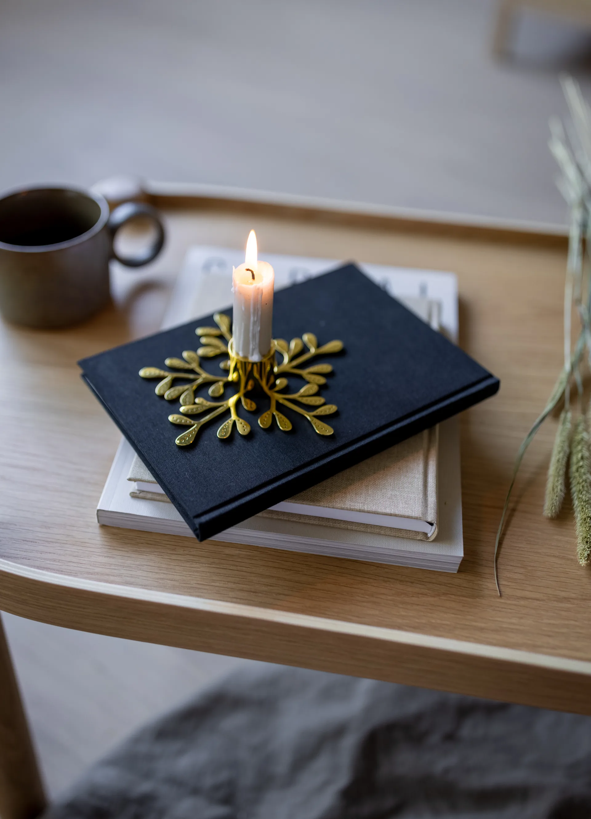 Κηροπήγιο με ιξός, Ορείχαλκος Cooee Design