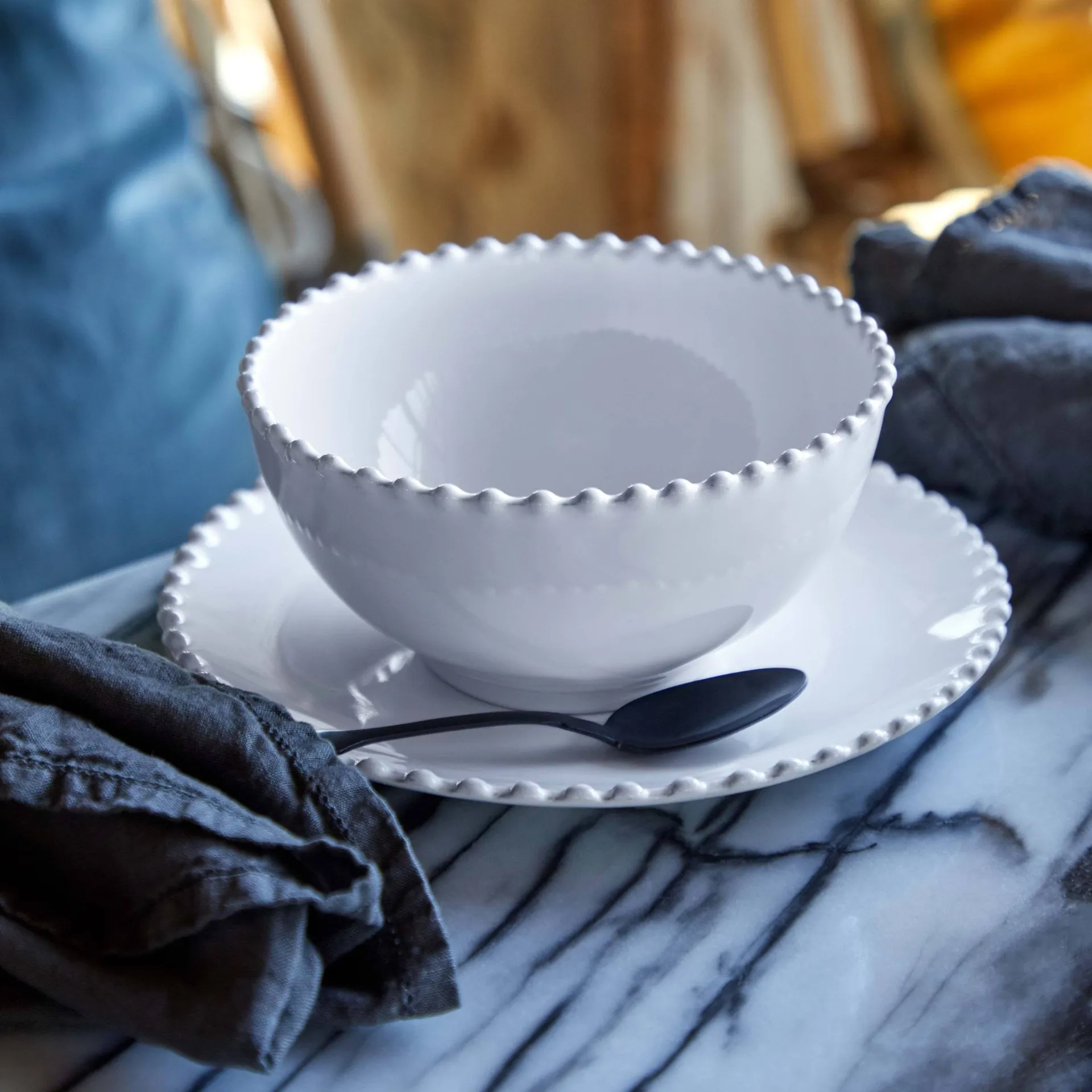Pearl μπολ, Λευκό, Ø17 cm Costa Nova