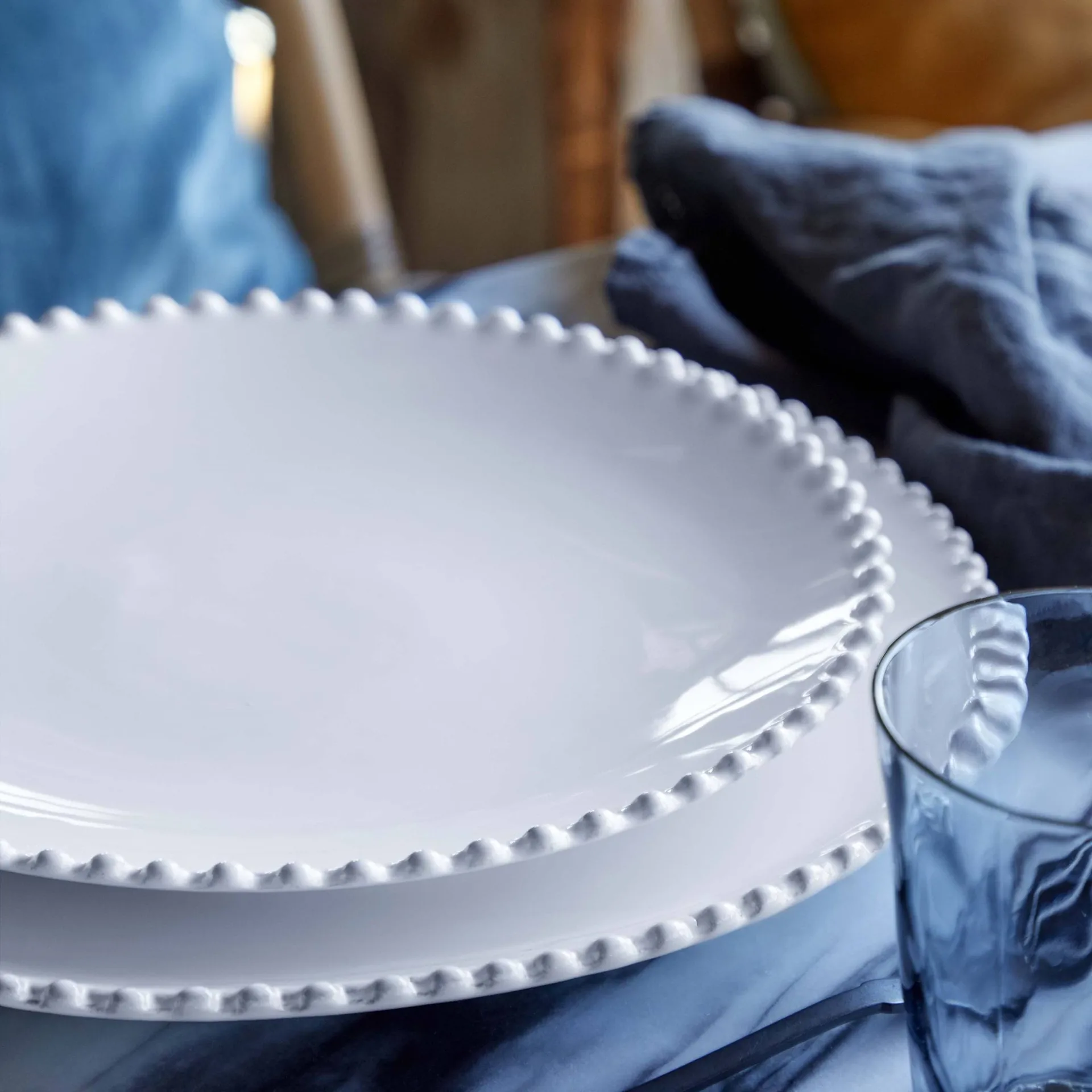 Pearl πιάτο φαγητού, Λευκό, Ø28 cm Costa Nova