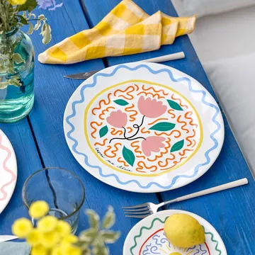 Summer Bliss πιάτο φαγητού - Capri, Ø24 cm - Costa Nova