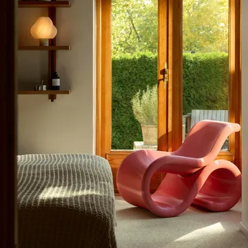 Éclair chair πολυθρόνα lounge - Bubblegum - Crème Atelier