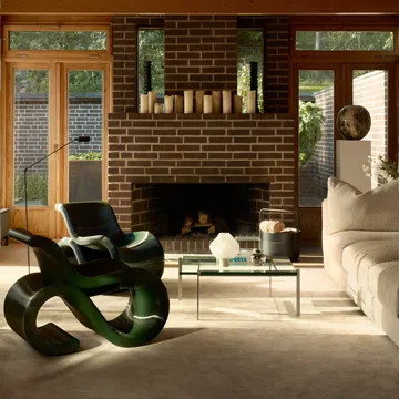 Éclair chair πολυθρόνα lounge - Nori - Crème Atelier