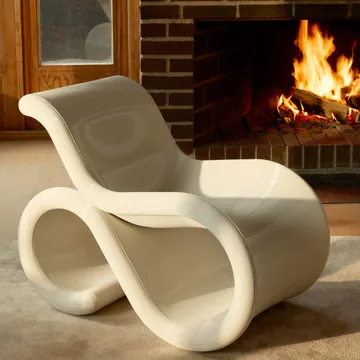 Éclair chair πολυθρόνα lounge - Κρέμα - Crème Atelier