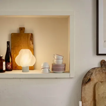 Soft Serve φορητή επιτραπέζια λάμπα - Βανίλια, 23 cm - Crème Atelier