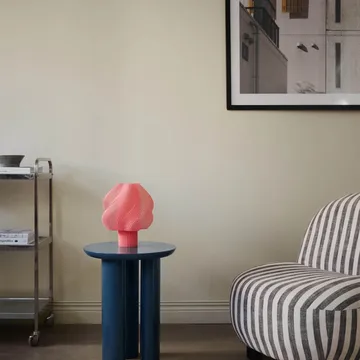 Soft Serve επιτραπέζιο φωτιστικό - Ροζ σορμπέ, Κανονικό, 26 cm - Crème Atelier