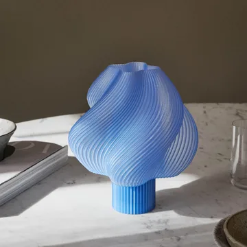 Soft Serve φορητή επιτραπέζια λάμπα - Blueberry sorbet, 23 cm - Crème Atelier