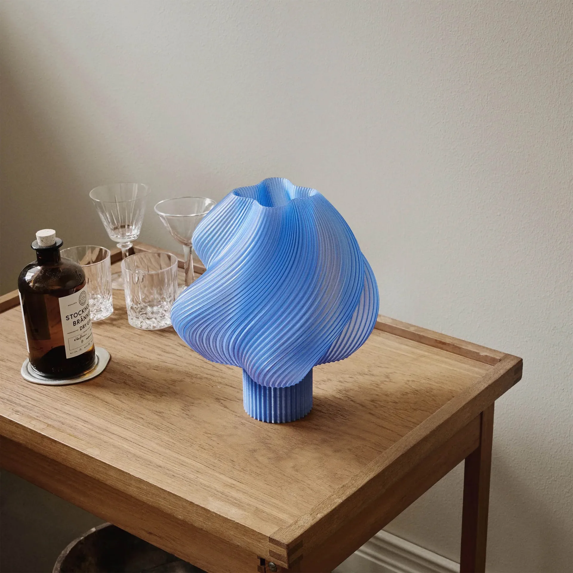 Soft Serve επιτραπέζιο φωτιστικό, Blueberry sorbet, Κανονικό, 26 cm Crème Atelier