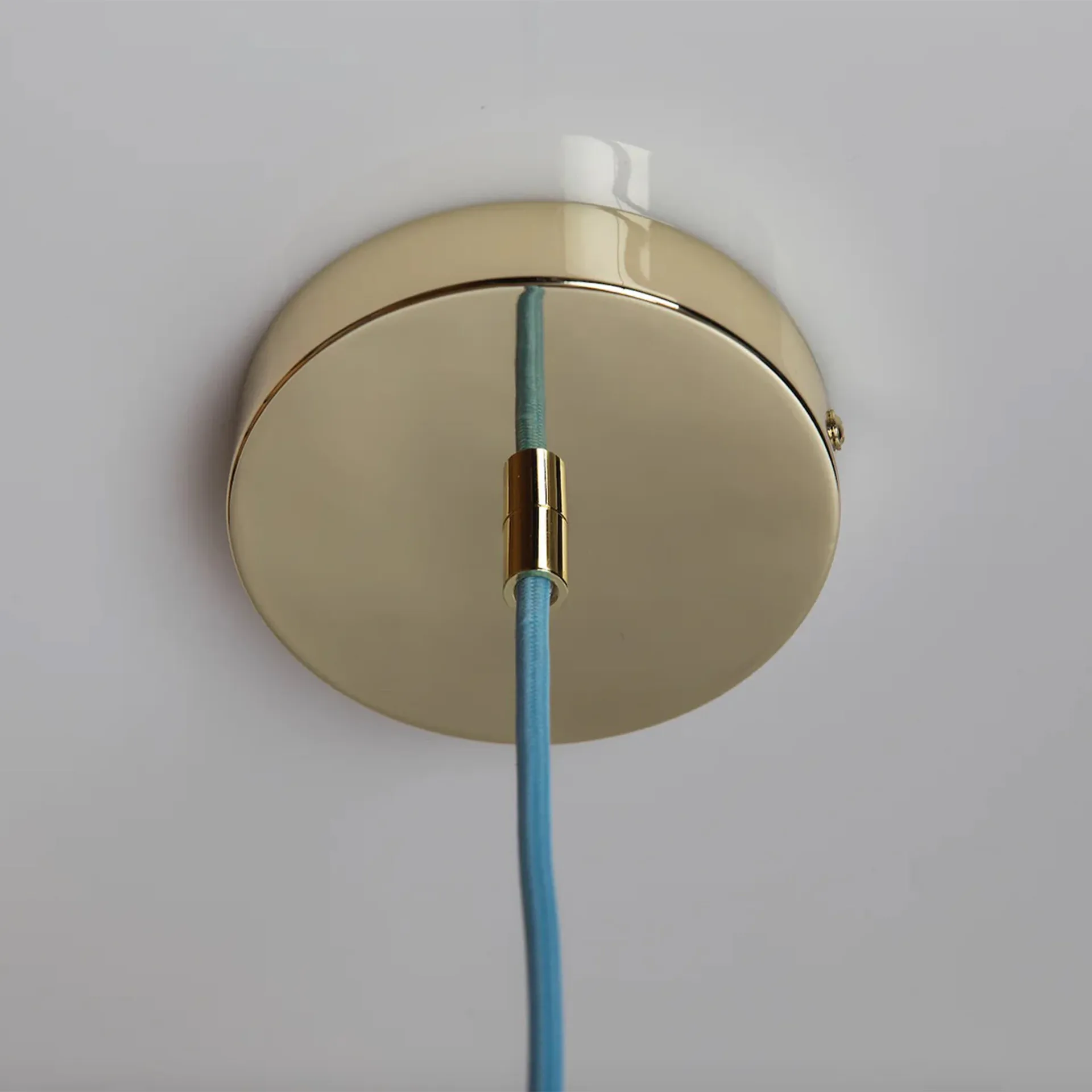 Soft Serve κρεμαστό φωτιστικό, Blueberry sorbet-brass, 01, 20 cm Crème Atelier