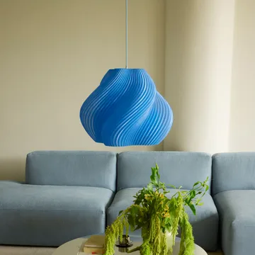 Soft Serve κρεμαστό φωτιστικό - Blueberry sorbet-brass, Mega, 60 cm - Crème Atelier