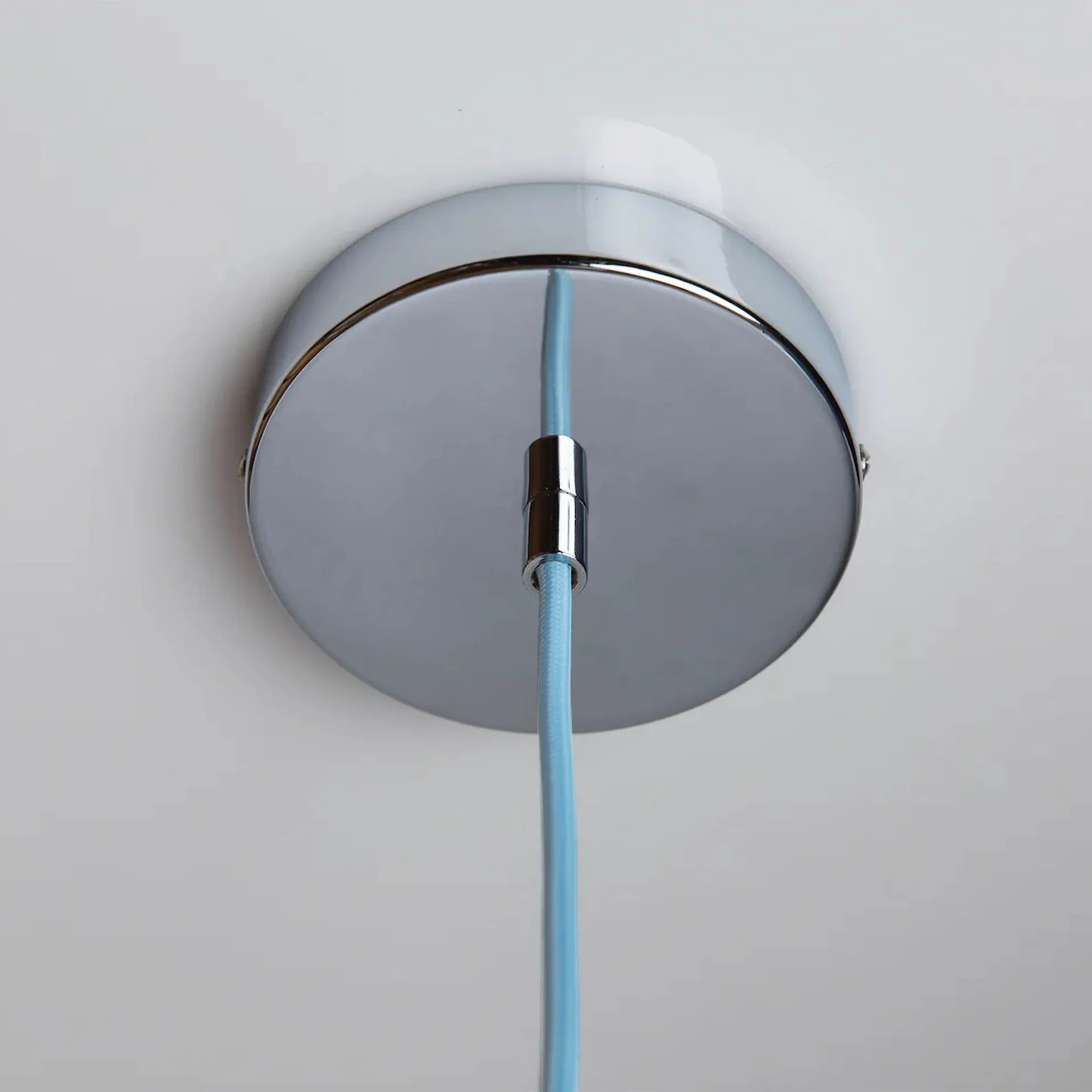 Soft Serve κρεμαστό φωτιστικό, Blueberry sorbet-chrome, 01, 20 cm Crème Atelier