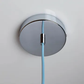 Soft Serve κρεμαστό φωτιστικό - Blueberry sorbet-chrome, 01, 20 cm - Crème Atelier