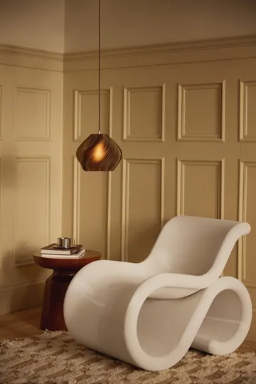 Soft Serve κρεμαστό φωτιστικό - Caramel-chrome, 01, 20 εκ. - Crème Atelier