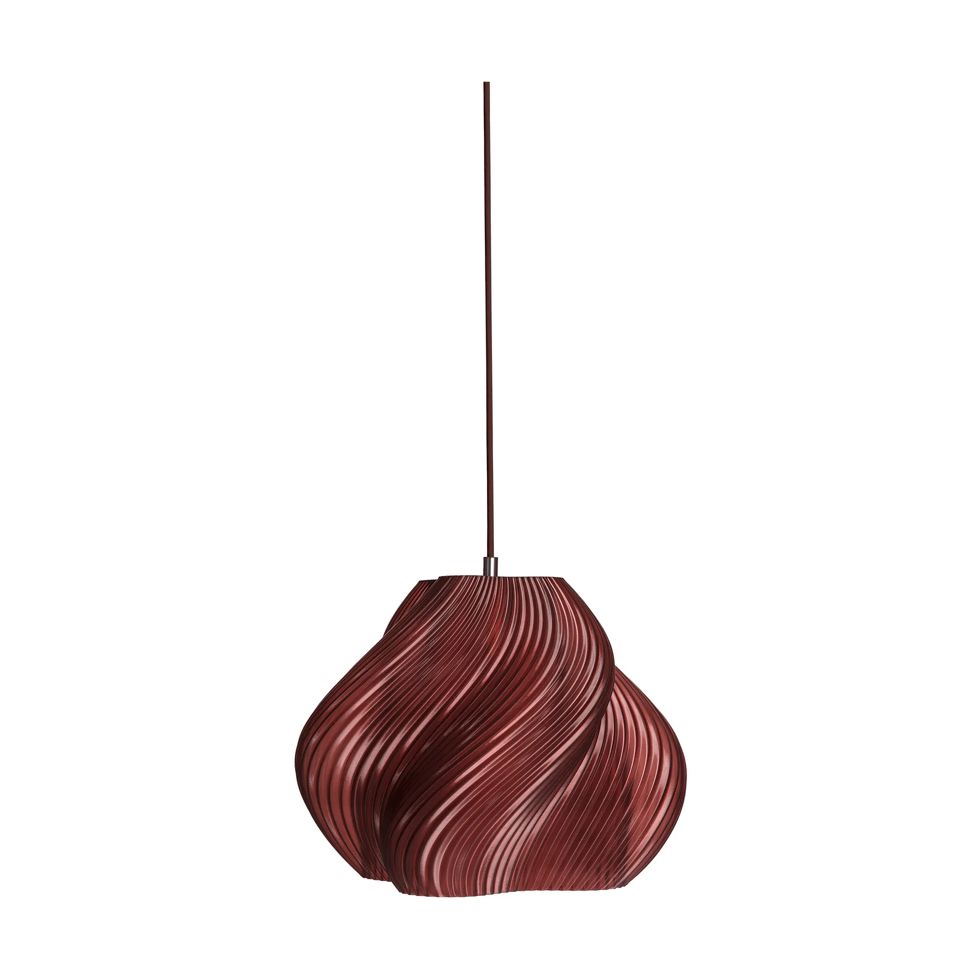 Soft Serve κρεμαστό φωτιστικό, Cherry-chrome, 02, 25 εκ. Crème Atelier