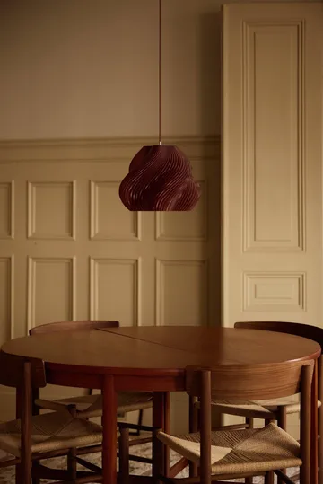 Soft Serve κρεμαστό φωτιστικό - Cherry-chrome, 02, 25 εκ. - Crème Atelier