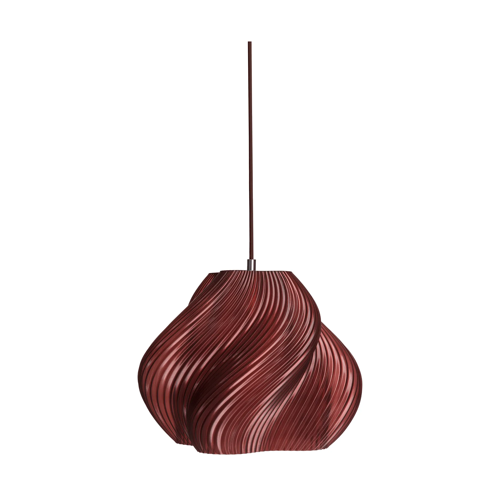 Soft Serve κρεμαστό φωτιστικό, Cherry-chrome, 03, 30 εκ. Crème Atelier