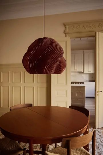 Soft Serve κρεμαστό φωτιστικό - Cherry-chrome, Mega, 60 εκ. - Crème Atelier