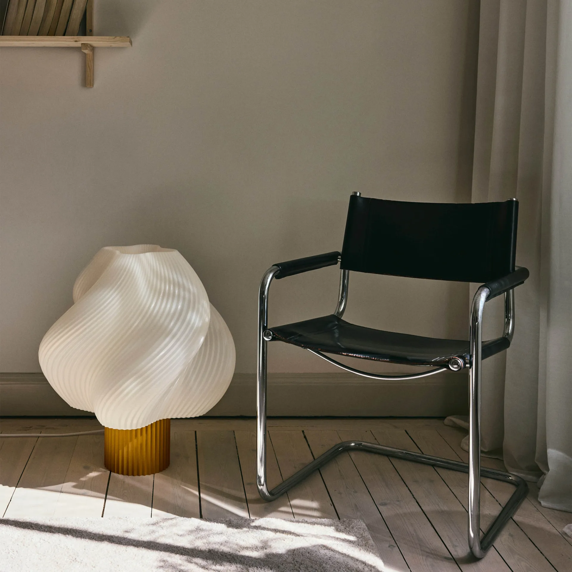 Soft Serve επιδαπέδια λάμπα, Cloudberry, Mega, 63 cm Crème Atelier