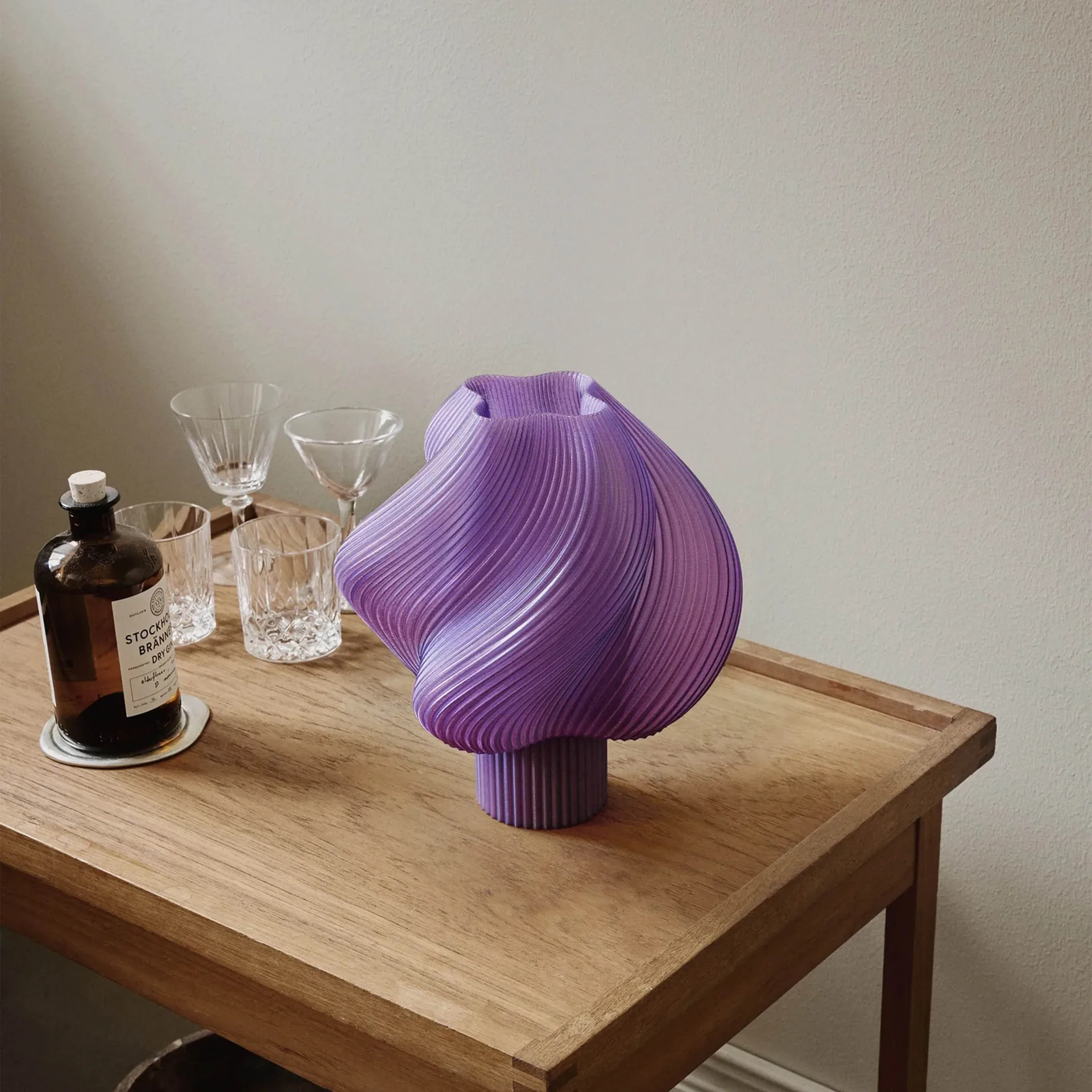 Soft Serve επιτραπέζιο φωτιστικό, Lavender sorbet, Κανονικό, 26 cm Crème Atelier