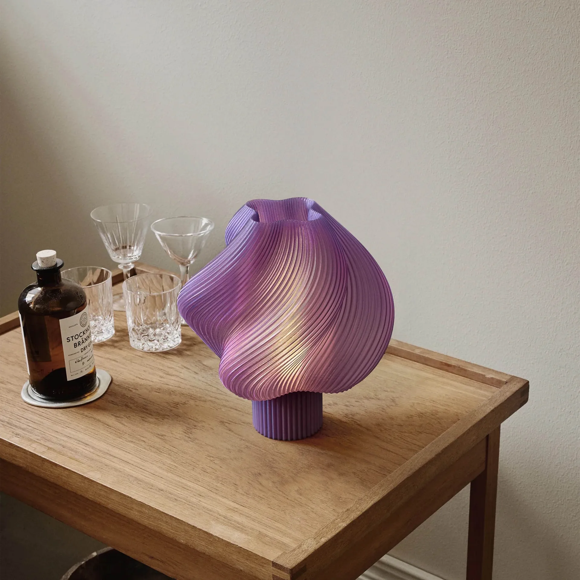 Soft Serve επιτραπέζιο φωτιστικό, Lavender sorbet, Κανονικό, 26 cm Crème Atelier