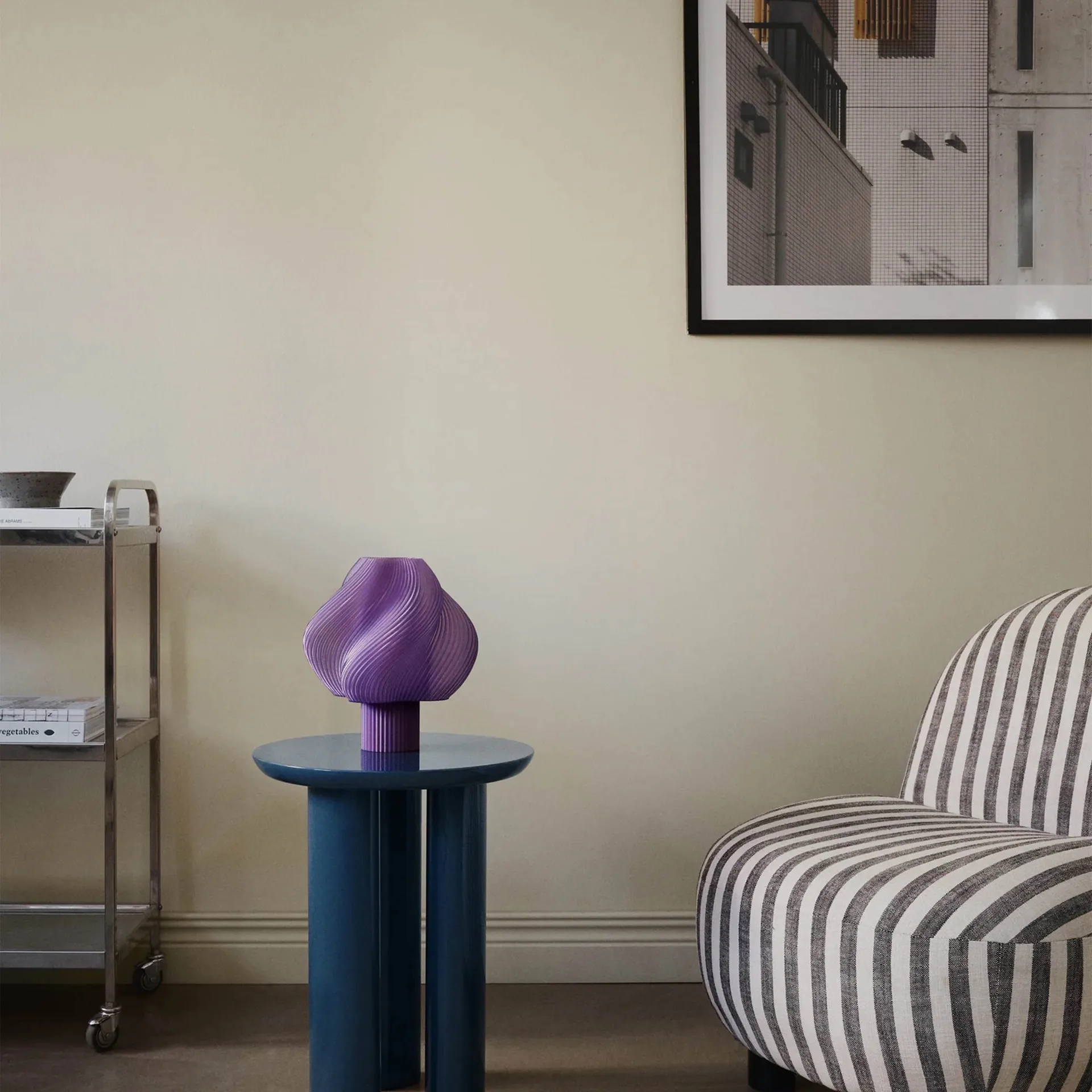 Soft Serve επιτραπέζιο φωτιστικό, Lavender sorbet, Κανονικό, 26 cm Crème Atelier