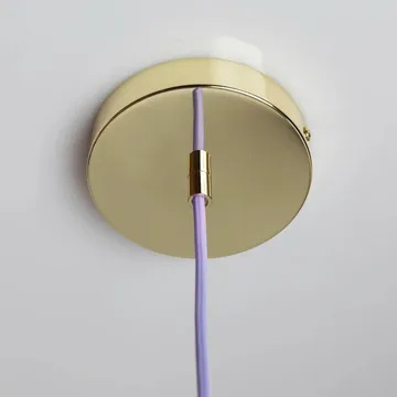 Soft Serve κρεμαστό φωτιστικό - Lavender sorbet-brass, 01, 20 εκ. - Crème Atelier