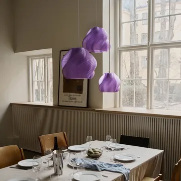 Soft Serve κρεμαστό φωτιστικό - Lavender sorbet-brass, 01, 20 εκ. - Crème Atelier