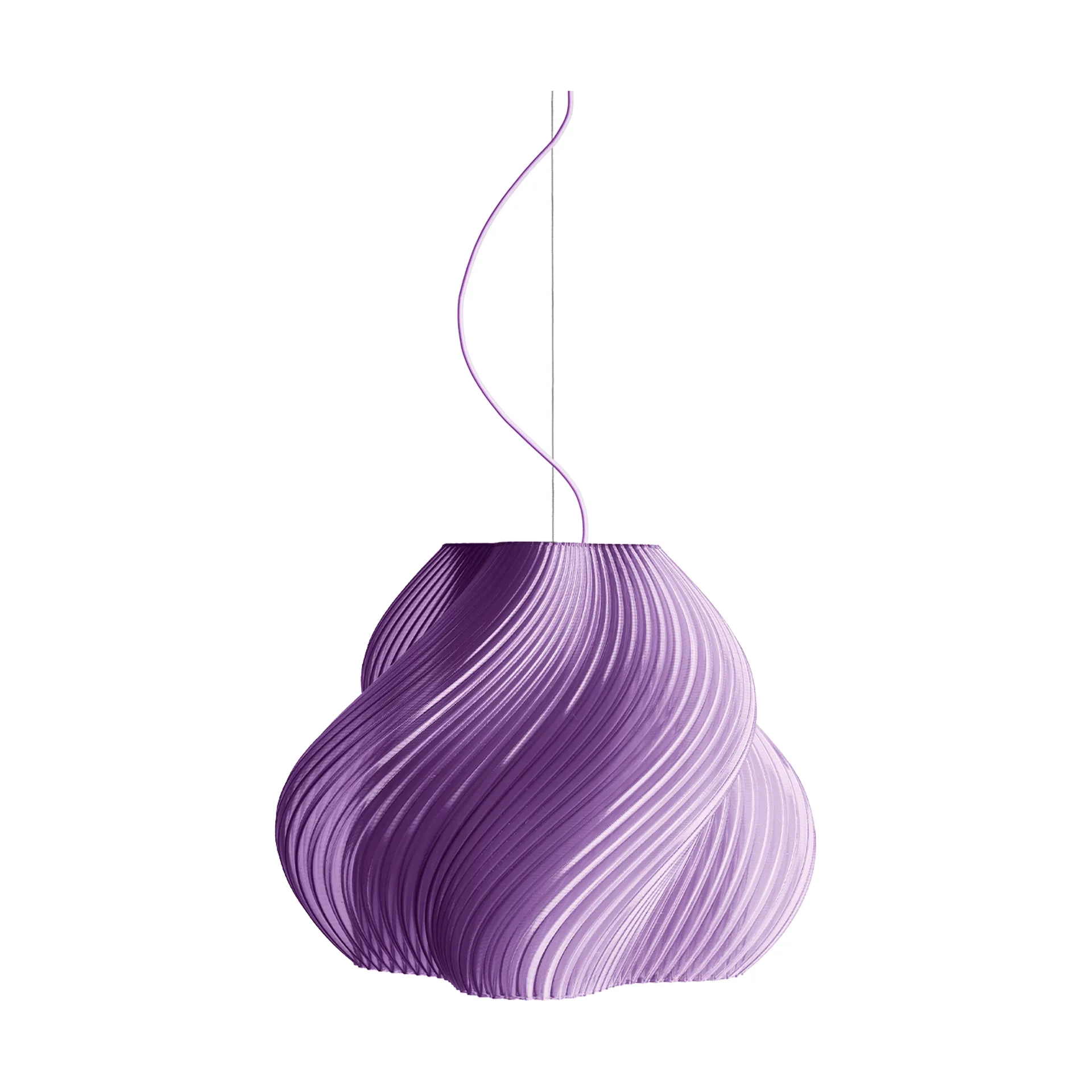 Soft Serve κρεμαστό φωτιστικό, Lavender sorbet-brass, Mega, 60 cm Crème Atelier