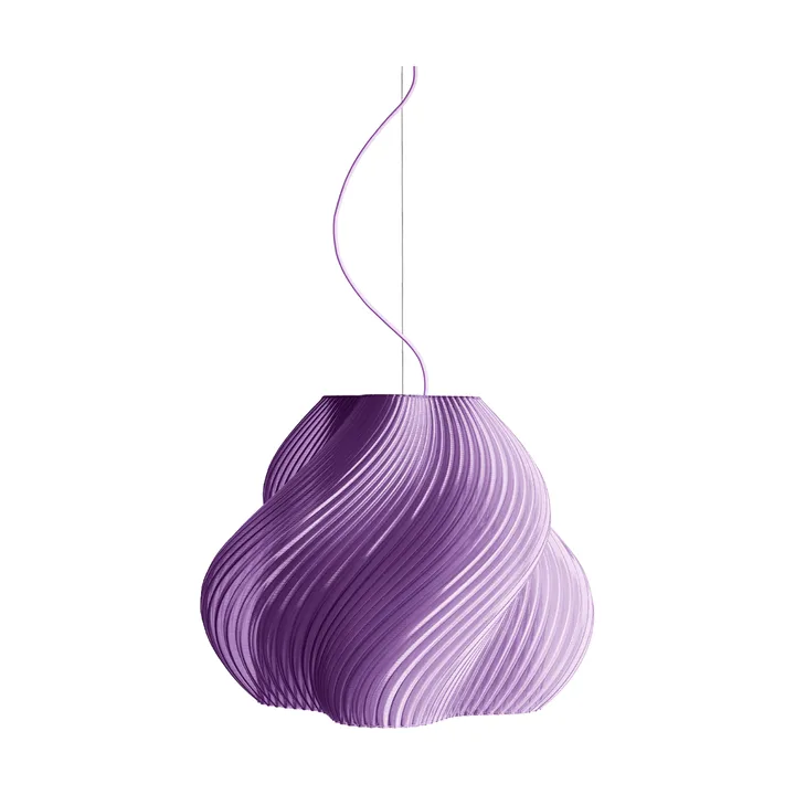 Soft Serve κρεμαστό φωτιστικό - Lavender sorbet-brass, Mega, 60 cm - Crème Atelier