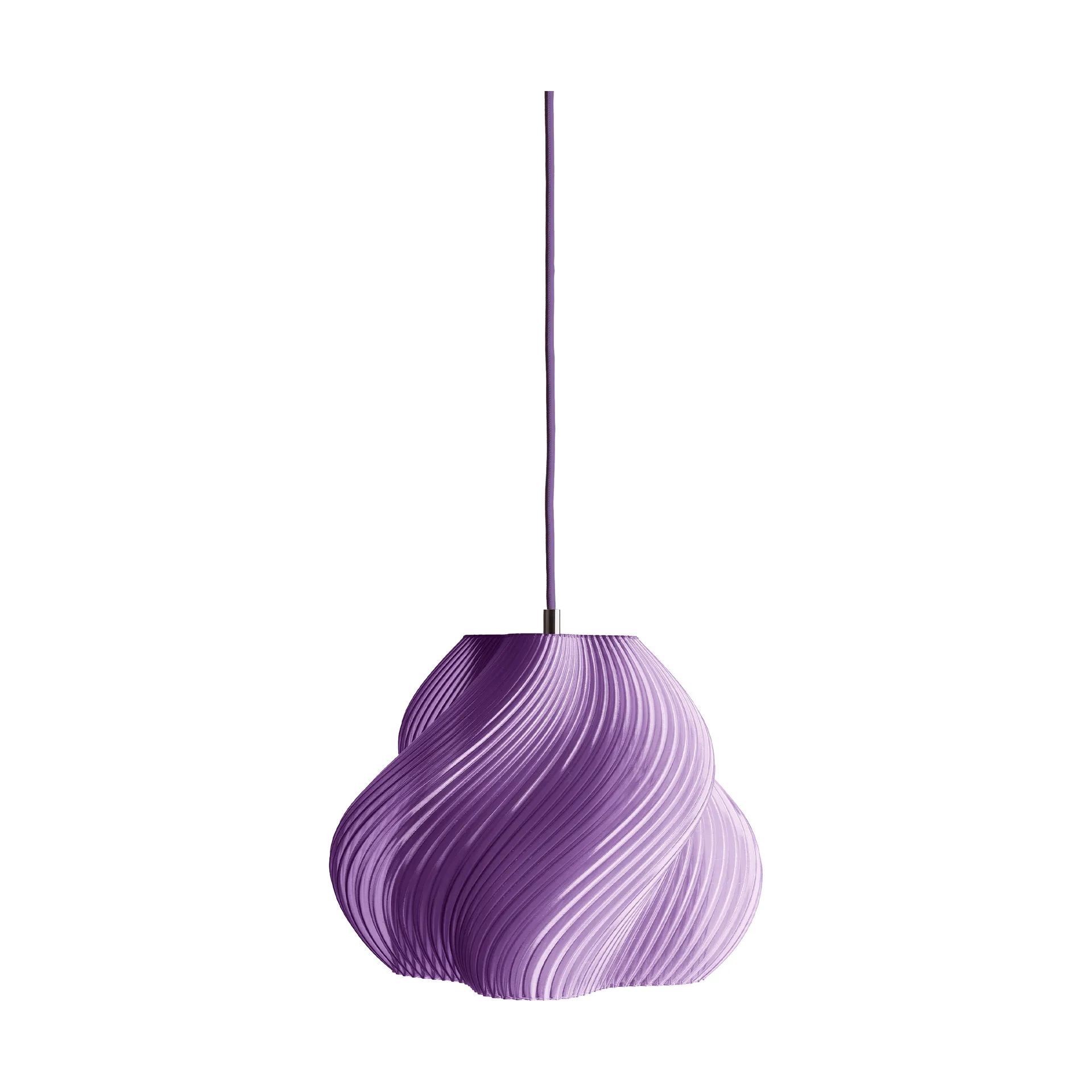 Soft Serve κρεμαστό φωτιστικό, Lavender sorbet-chrome, 02, 25 cm Crème Atelier