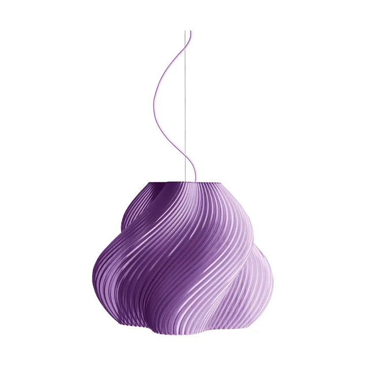 Soft Serve κρεμαστό φωτιστικό - Lavender sorbet-chrome, Mega, 60 εκ. - Crème Atelier