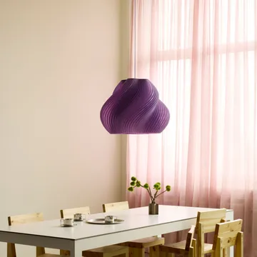 Soft Serve κρεμαστό φωτιστικό - Lavender sorbet-chrome, Mega, 60 εκ. - Crème Atelier