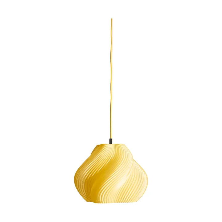 Soft Serve κρεμαστό φωτιστικό - Limoncello sorbet-brass, 01, 20 cm - Crème Atelier