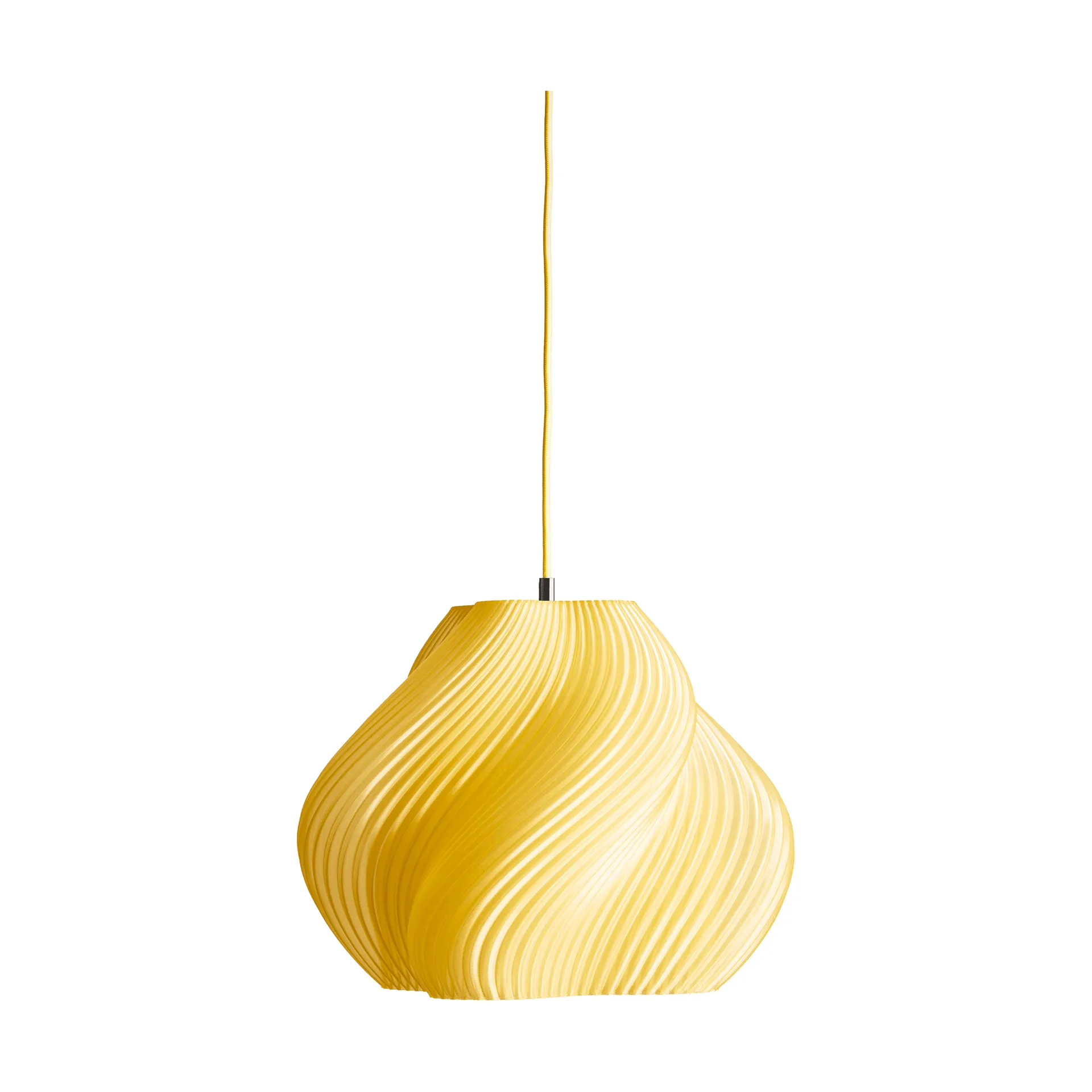 Soft Serve κρεμαστό φωτιστικό, Limoncello sorbet-brass, 03, 30 cm Crème Atelier