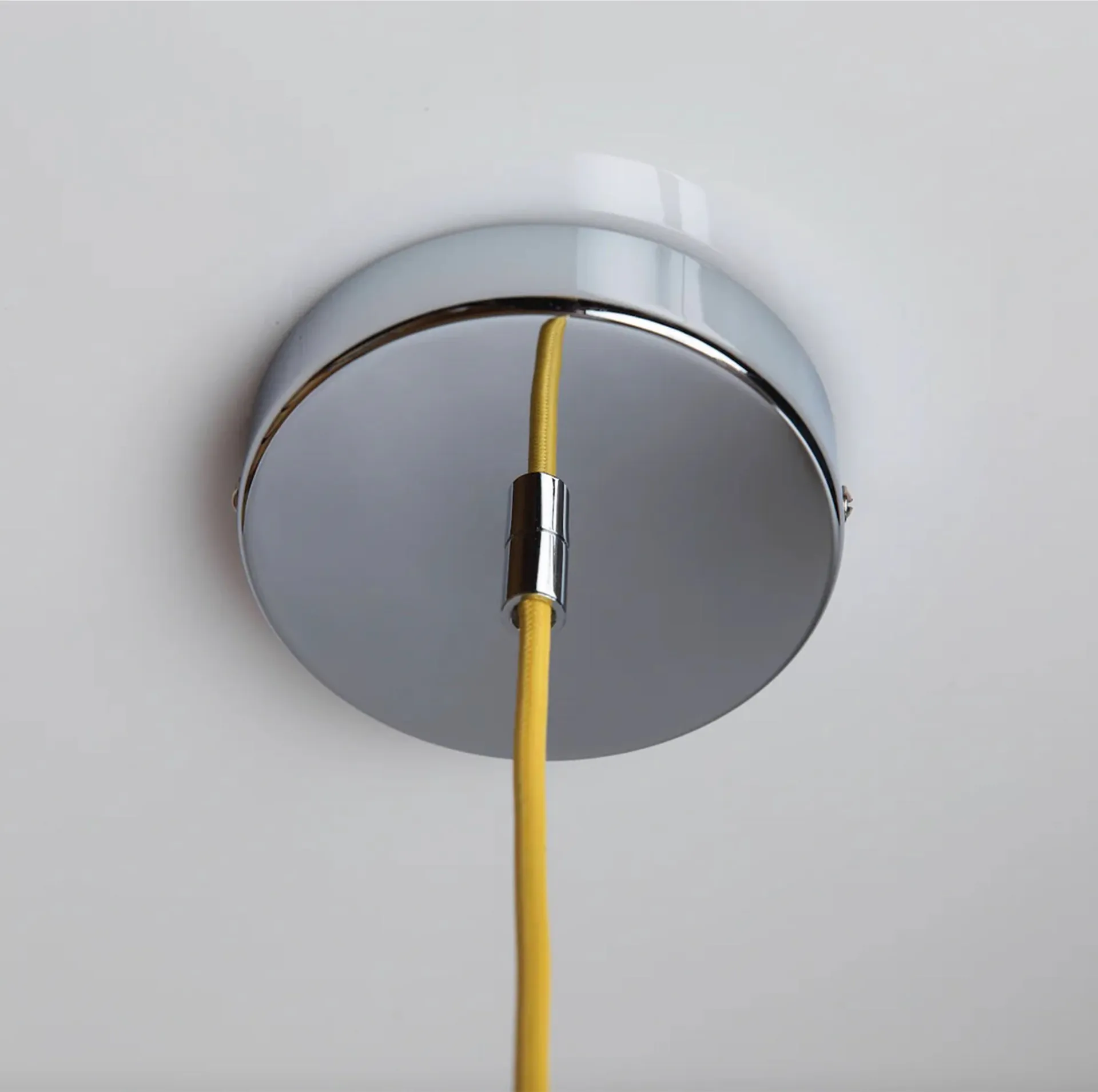 Soft Serve κρεμαστό φωτιστικό, Limoncello sorbet-chrome, 01, 20 εκ. Crème Atelier