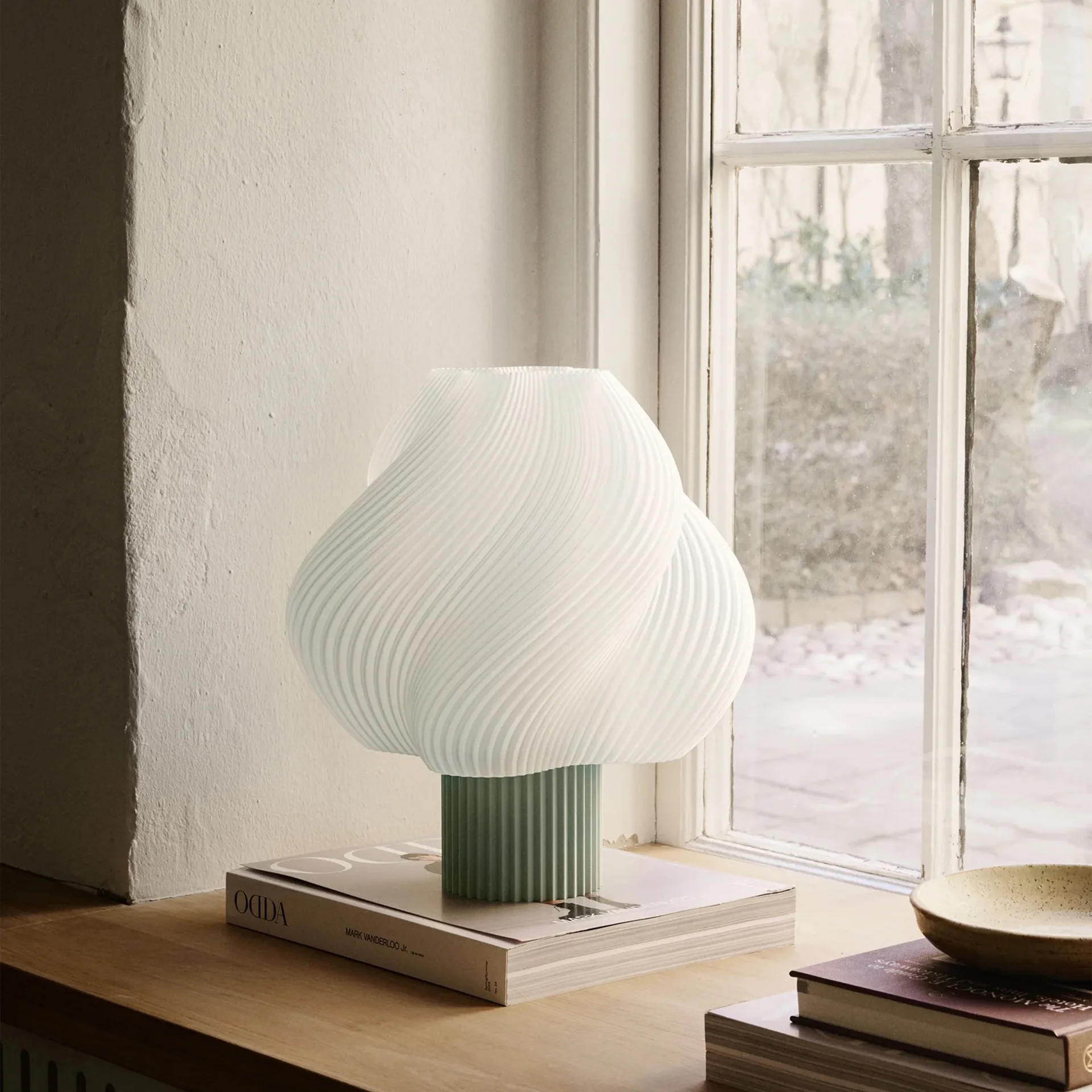 Soft Serve επιτραπέζιο φωτιστικό, Matcha, Grande, 34 cm Crème Atelier